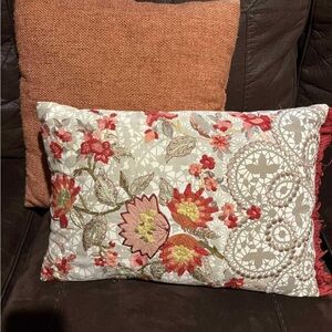 Embroidered Pillow